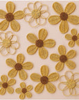 Rattan Daisy Wall Decor | Boho Nursery Wall Art | Kids Room Flower Wall Hanging | Handmade Natural