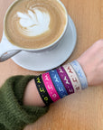 WWJD Cyber Bracelet Pack Adjustable Christian WWJD Bracelets Set