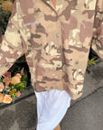 What a Friend in Jesus Camo Shacket
