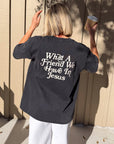 What a Friend in Jesus Heavyweight Tee | Lumiere Vive