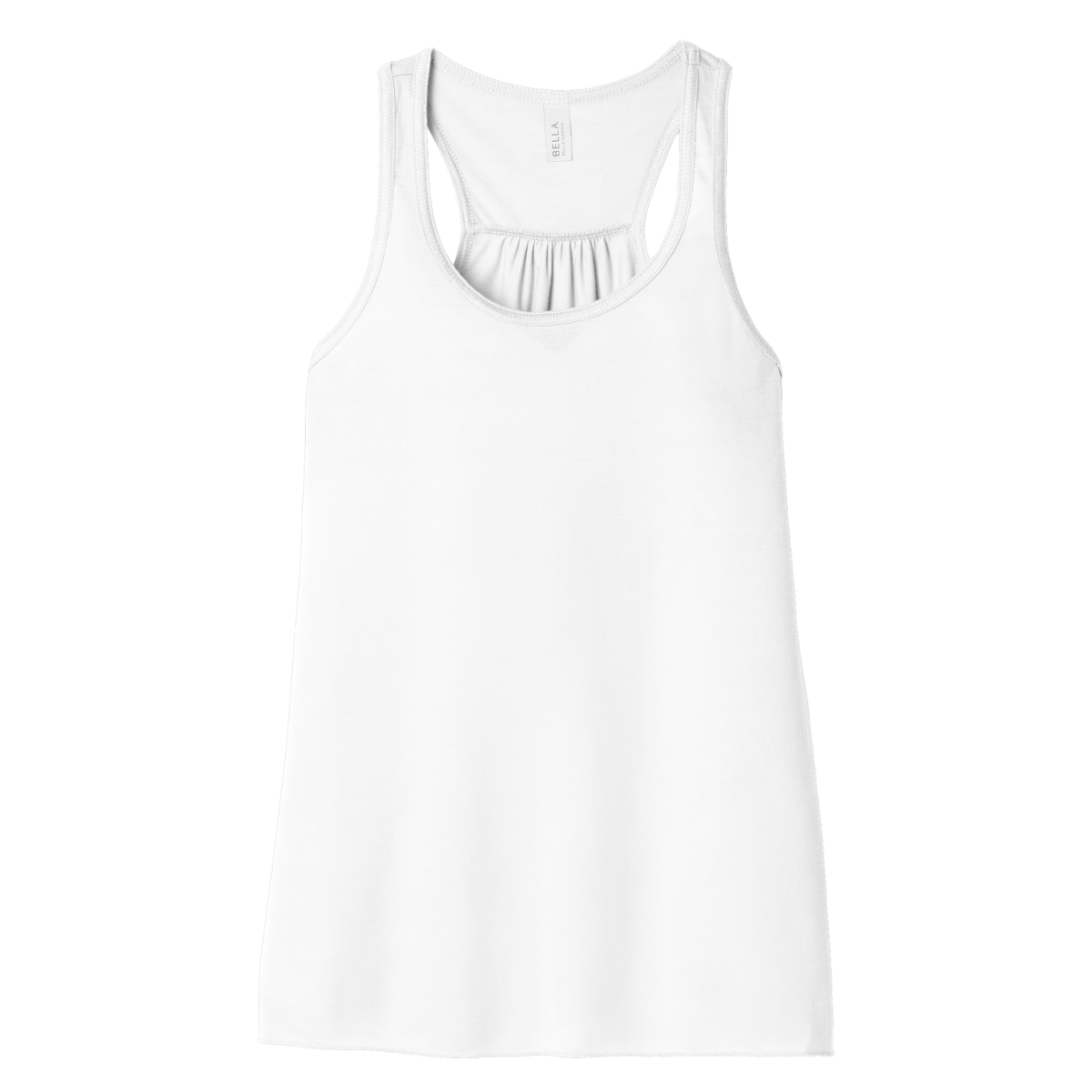 B8800 Bella + Canvas Ladies&#39; Flowy Racerback Tank – Lightweight Custom Print Tank Top
