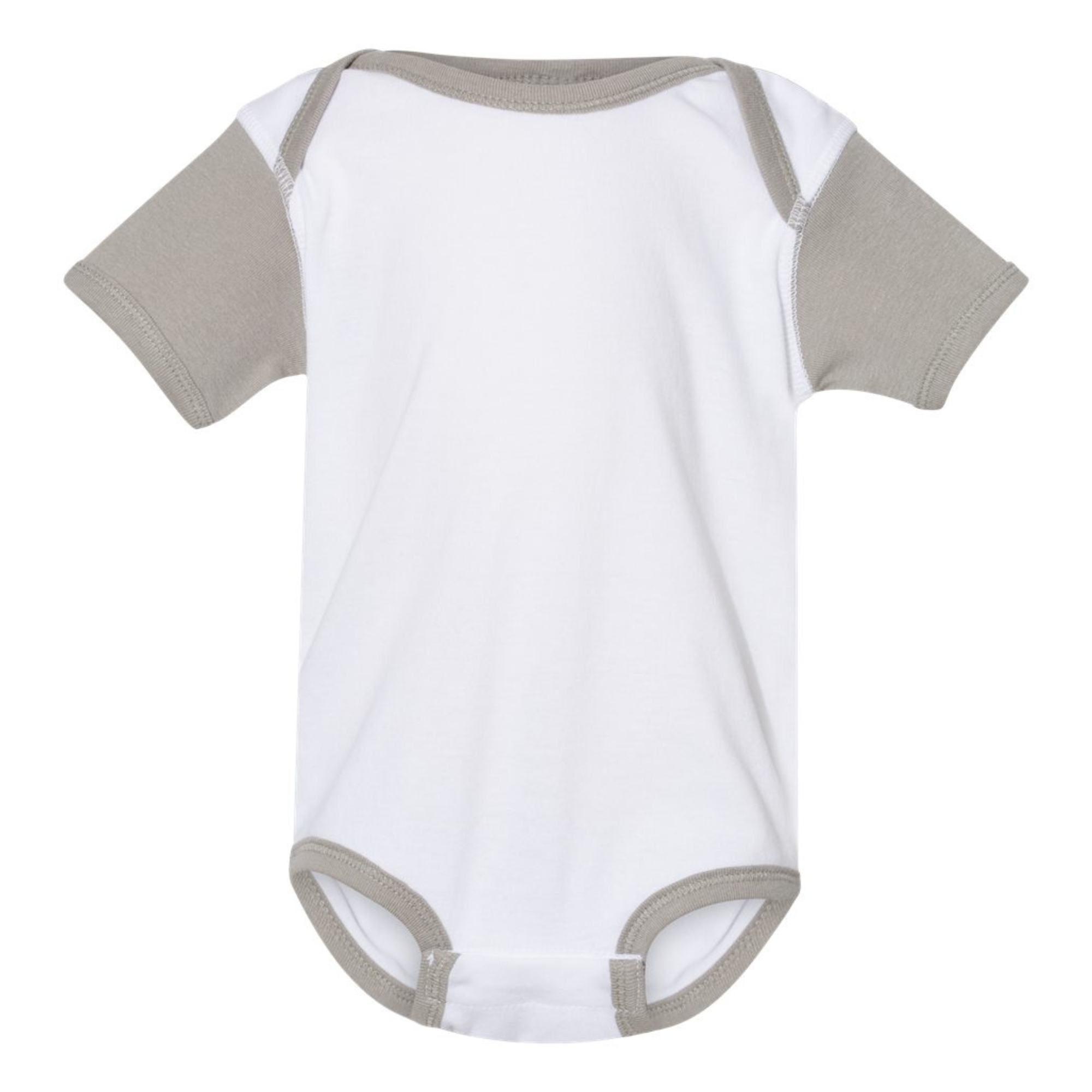 4400 Rabbit Skins Custom Infant Baby Rib Bodysuit | Custom Baby Bodysuit