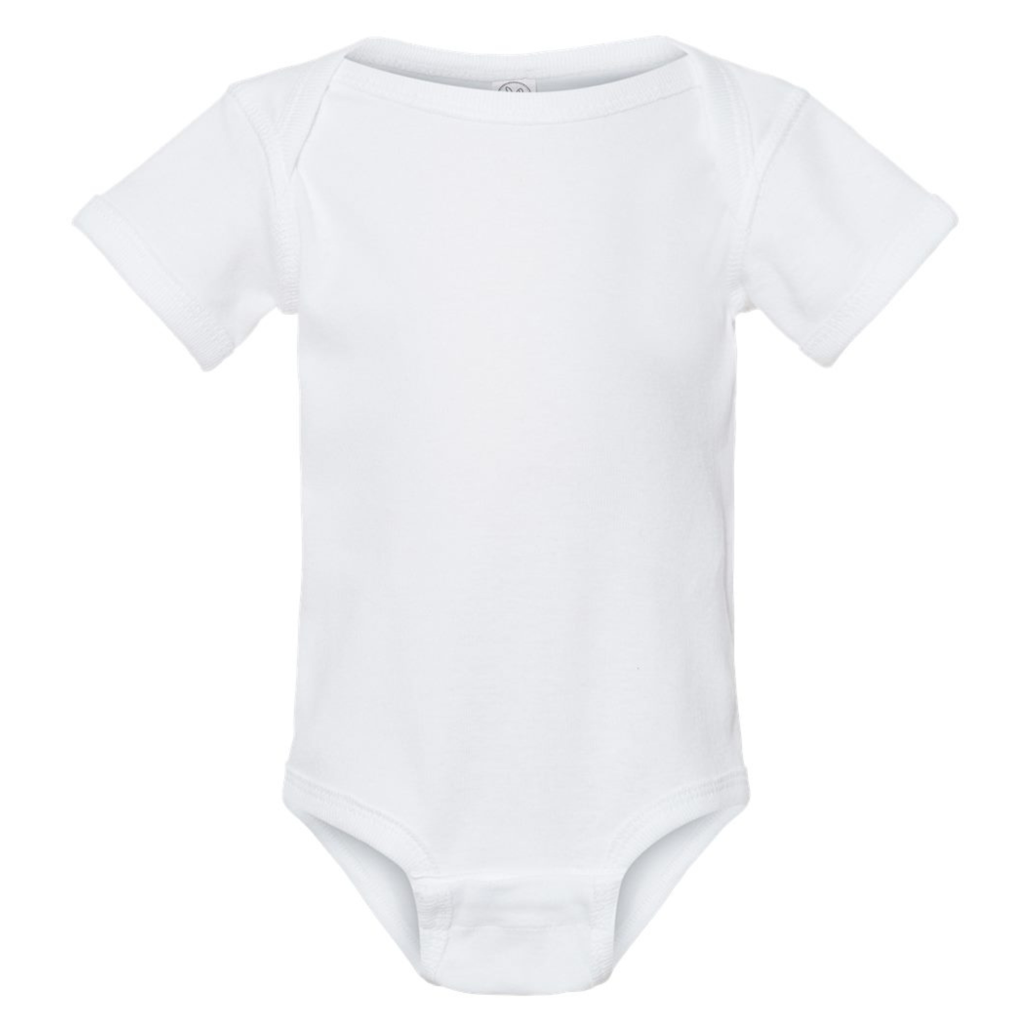 4400 Rabbit Skins Custom Infant Baby Rib Bodysuit | Custom Baby Bodysuit