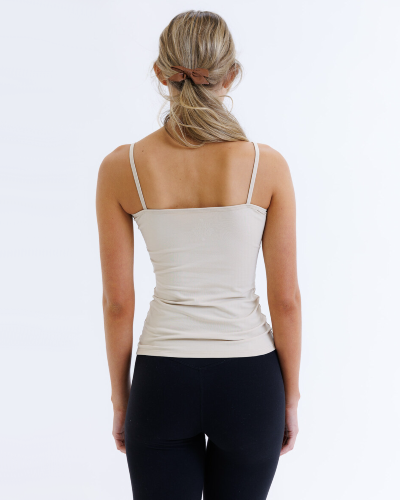 Wonder Cami Square Neck Cotton Stretch Layering Tank