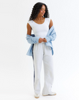 Wonder Tee Scoop Neck Fitted Cotton Tee