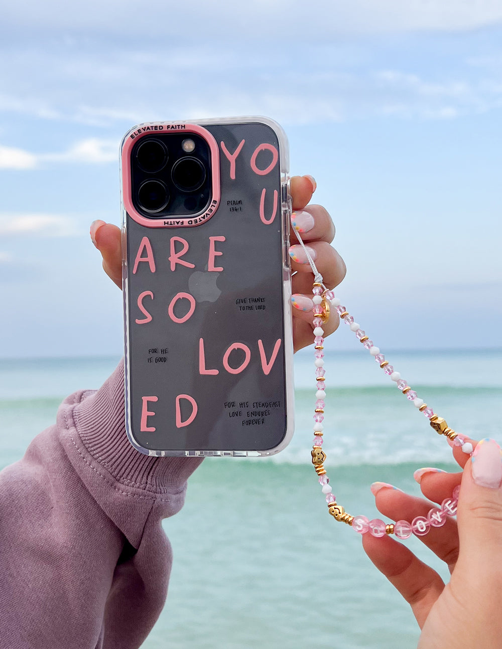 You Are So Loved iPhone Case Christian Scripture Phone Case