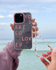 You Are So Loved iPhone Case Christian Scripture Phone Case