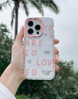 You Are So Loved iPhone Case Christian Scripture Phone Case