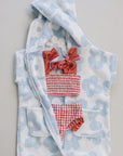 Gingham Ruched Bikini Set