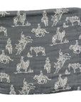 Wild West Muslin Burp Cloth