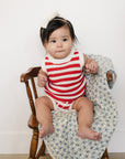 Red Stripe Bloomer Tank Set