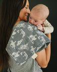 Wild West Muslin Burp Cloth