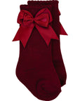 High Rise Bow Socks