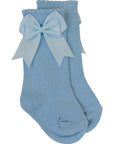 High Rise Bow Socks