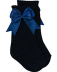 High Rise Bow Socks