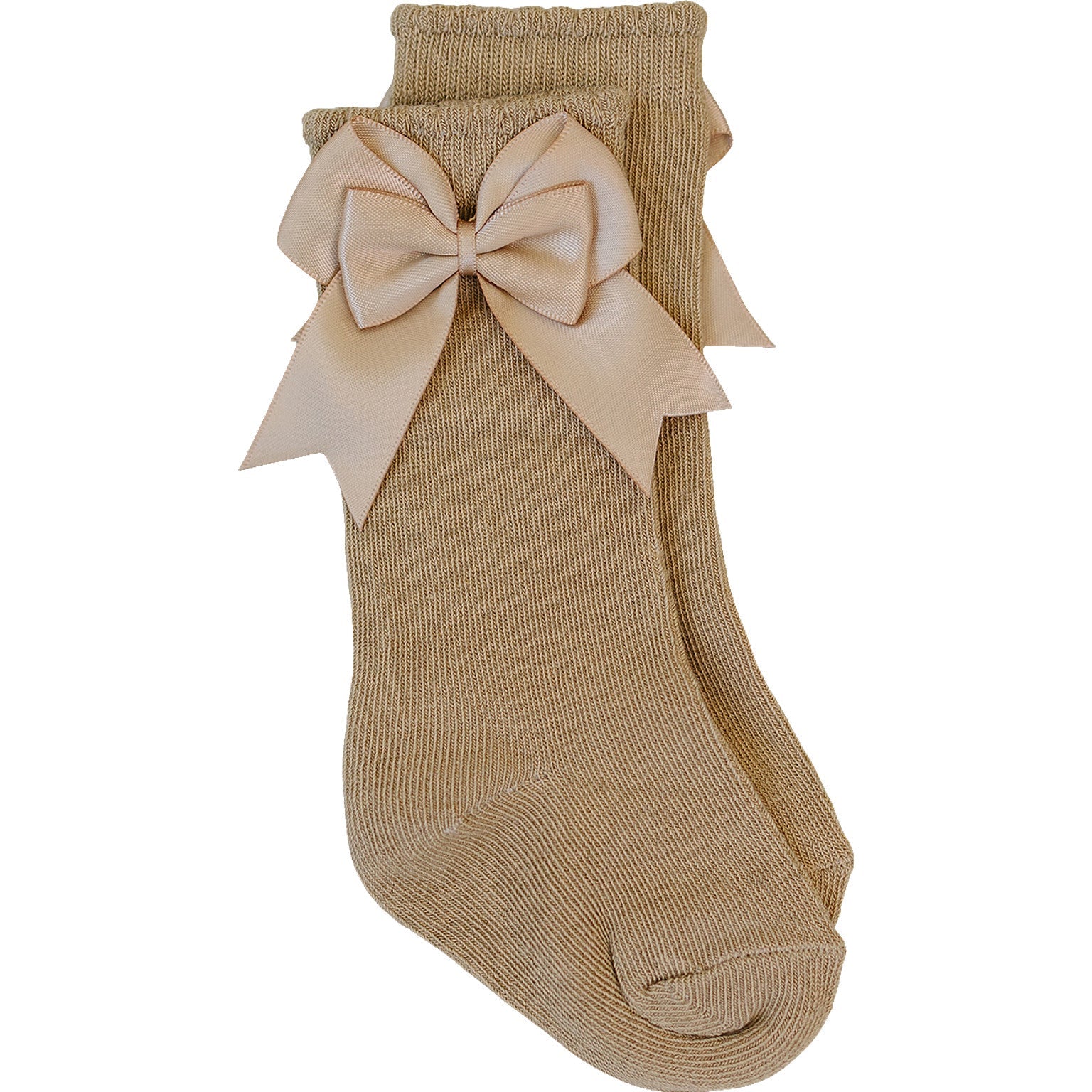 High Rise Bow Socks