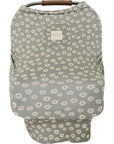 Light Green Daisy Bamboo Multi-Use Cover