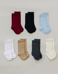 High Rise Baby & Toddler Socks | Soft Cotton Tall Socks for Everyday Wear