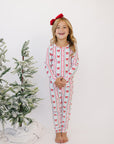 Bamboo Two Piece Set | Retro Candy Cane