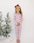 Bamboo Two Piece Set | Retro Candy Cane