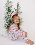Bamboo Two Piece Set | Retro Candy Cane