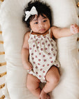 Floral Tank Bubble Romper