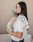 Desert West Luxe Fleece Burp Cloth