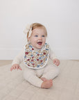 Desert Floral Classic Luxe Fleece Bib