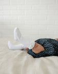 High Rise Bow Socks