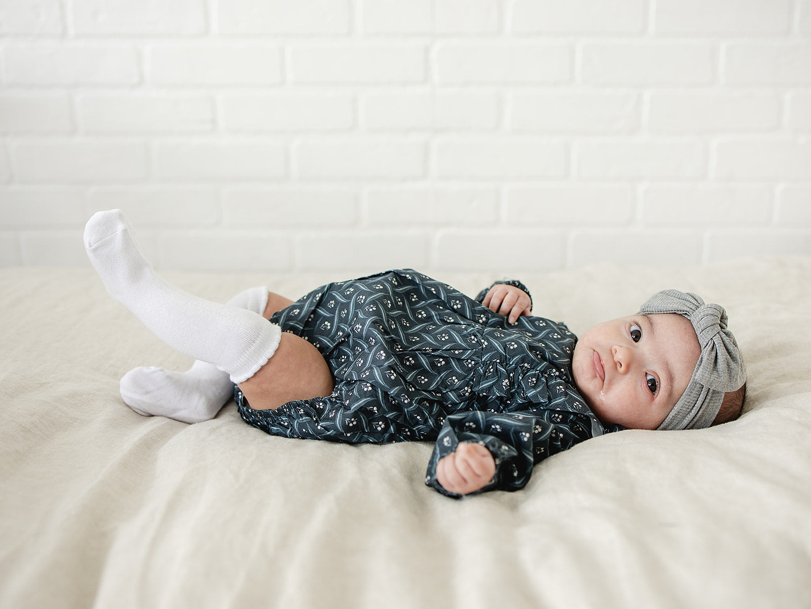 High Rise Baby &amp; Toddler Socks | Soft Cotton Tall Socks for Everyday Wear