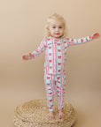 Bamboo Two Piece Set | Retro Candy Cane
