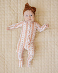 Bamboo Zip Romper | Boho Daisy