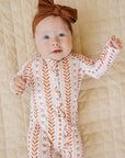 Bamboo Zip Romper | Boho Daisy
