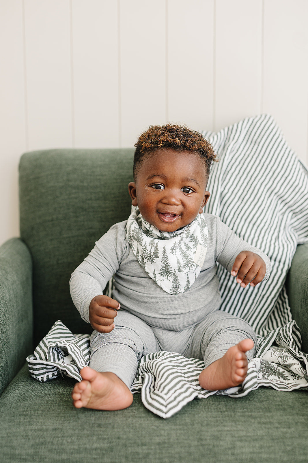 Forest Classic Muslin Bib