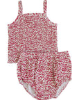 Tulip Ruched Bloomer Set