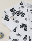 Bamboo Zip Romper | Monster Blaze