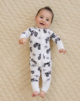 Bamboo Zip Romper | Monster Blaze