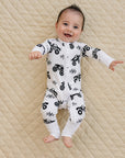 Bamboo Zip Romper | Monster Blaze