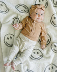 Latte Bamboo Snap Long Sleeve Ribbed Bodysuit