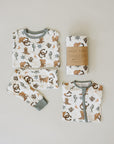 Outlaw Cowboy Ribbed Bamboo Cozy Set