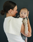Cream Muslin Burp Cloth