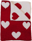 Hearts Plush Blanket