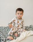Outlaw Cowboy Ribbed Bamboo Cozy Set
