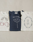 Cherry Ruffle Tee