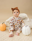 Fall Picnic Kids Jogger Set Cotton Lounge Outfit