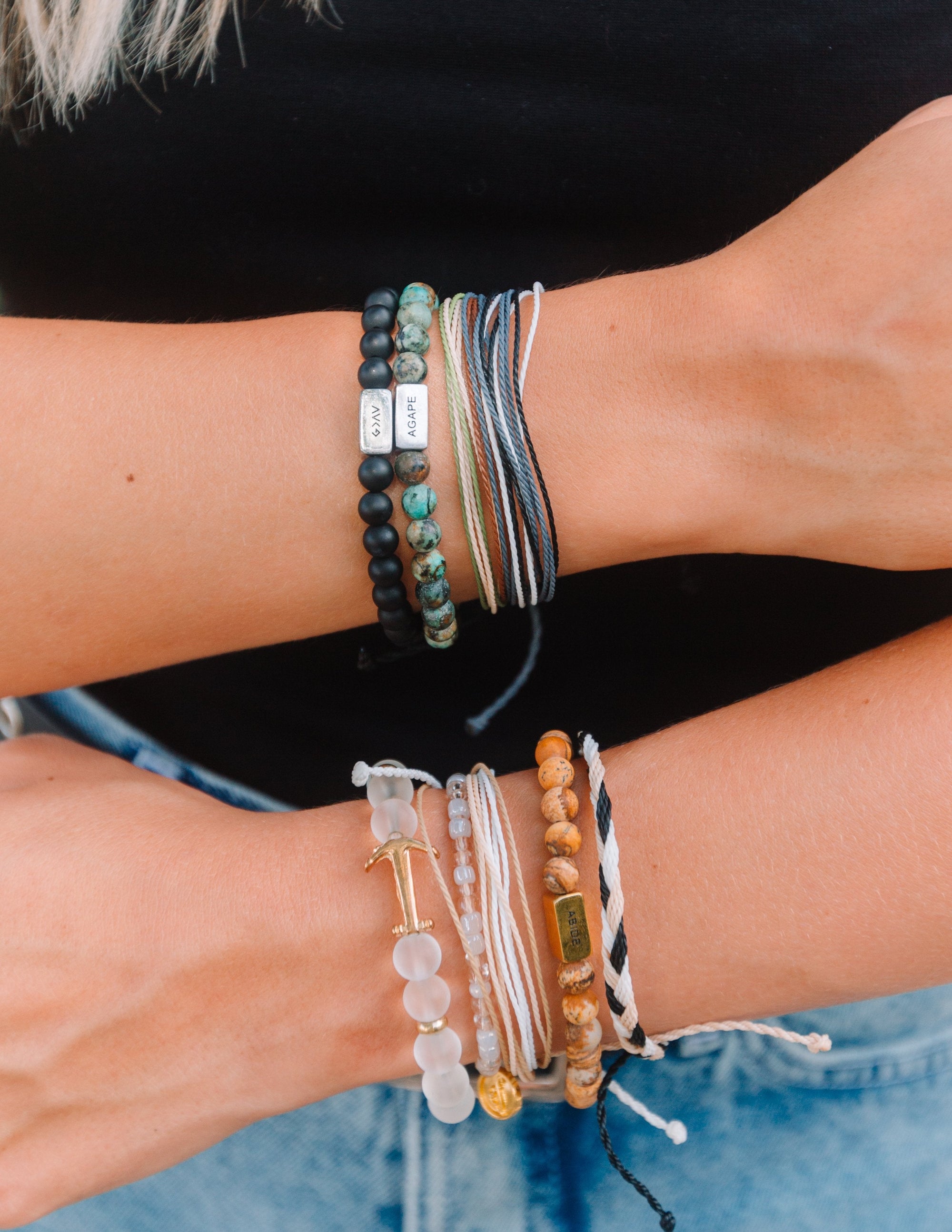 Adonai String Bracelet | Psalm 24:1 Christian Faith Bracelet
