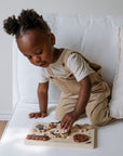 Wooden Tray Puzzle - Bugs