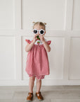 Gingham Strawberry Dress