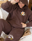 Everlasting Love Unisex Sweatpants | Relaxed Christian Joggers | Brown