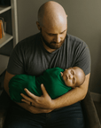 Hunter Green Swaddle